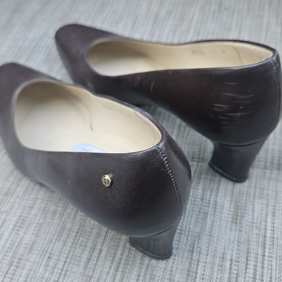 Vintage Etienne Aigner Leather Pumps 7M - Picture 5 of 7